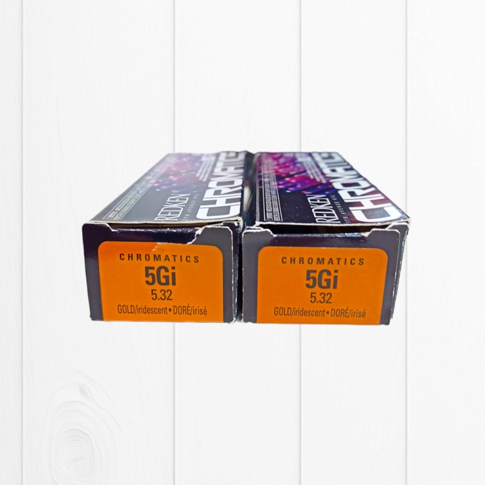 Redken Chromatics 2 x Permanent Ammonia-free Hair Color Golden Iridescent Brown